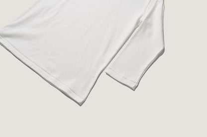 SOFTNESS 3/4 SLEEVE TEE [ White ] - 2nd Restock