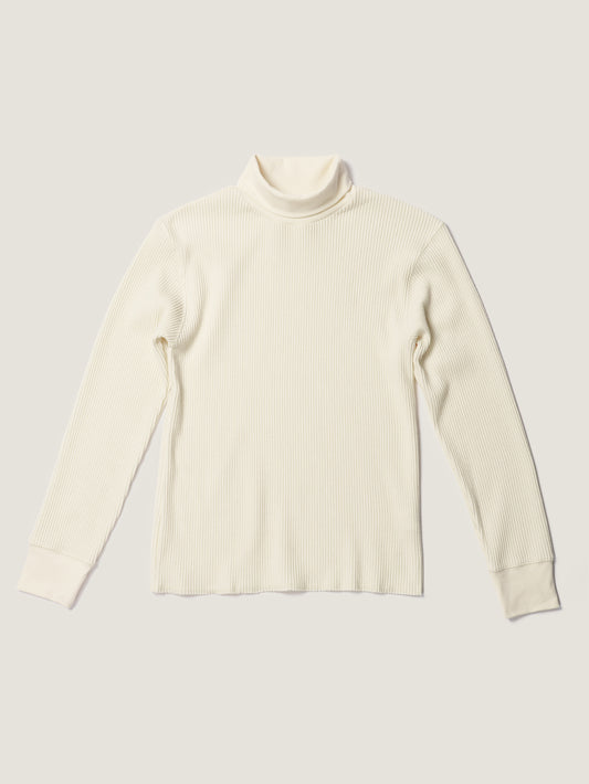 SALLY'S WAFFLE TURTLE TEE [ Cream ] 5th Reorder