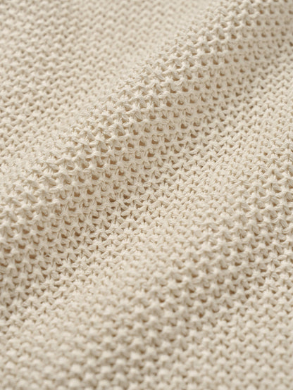 LOW GAUGE SKIPPER SWEATER New Season [ Soft Cream ]