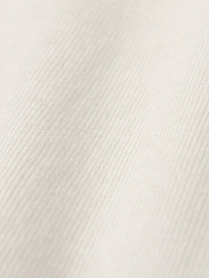 SMOOTH SCOOP NECK TOP [ White ]