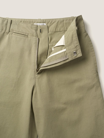 LENTO BERMUDA SHORTS [ Washed Beige ]