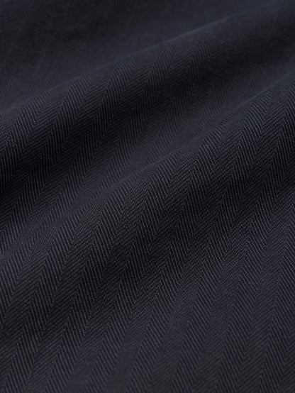 LILY UTILITY CARGO SKIRT [ Herringbone Navy ]