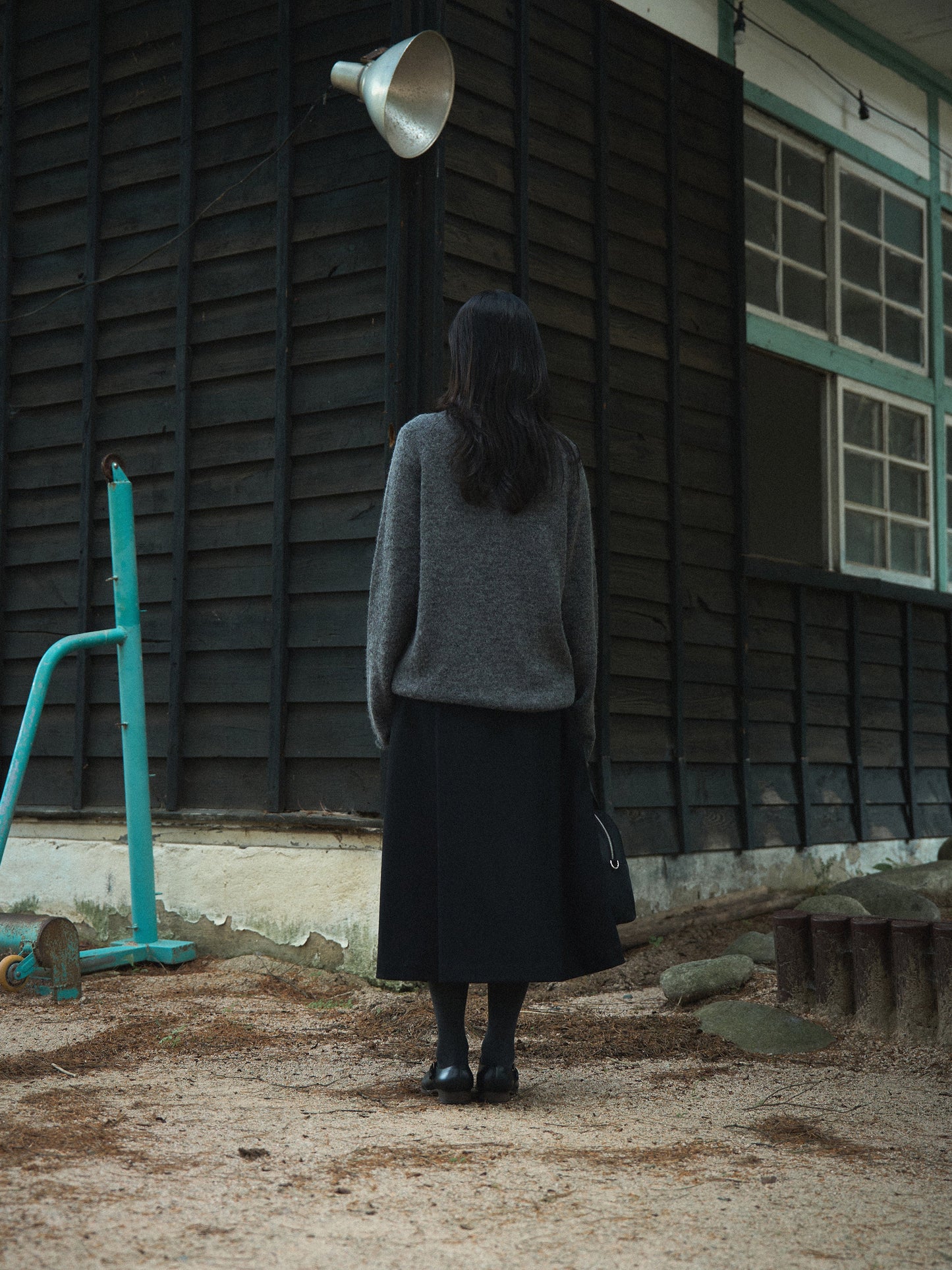 MONTBLANC ROLLNECK SWEATER [ Shadow Gray ]