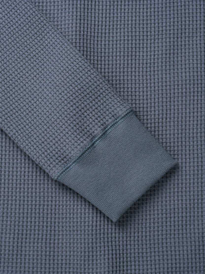 SALLY'S WAFFLE TURTLE TEE [ Smoke Blue ] New Season