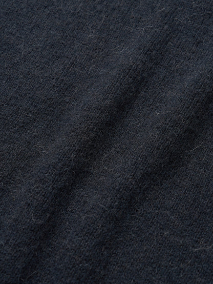 MONTBLANC ROLLNECK SWEATER [ Night Navy ]