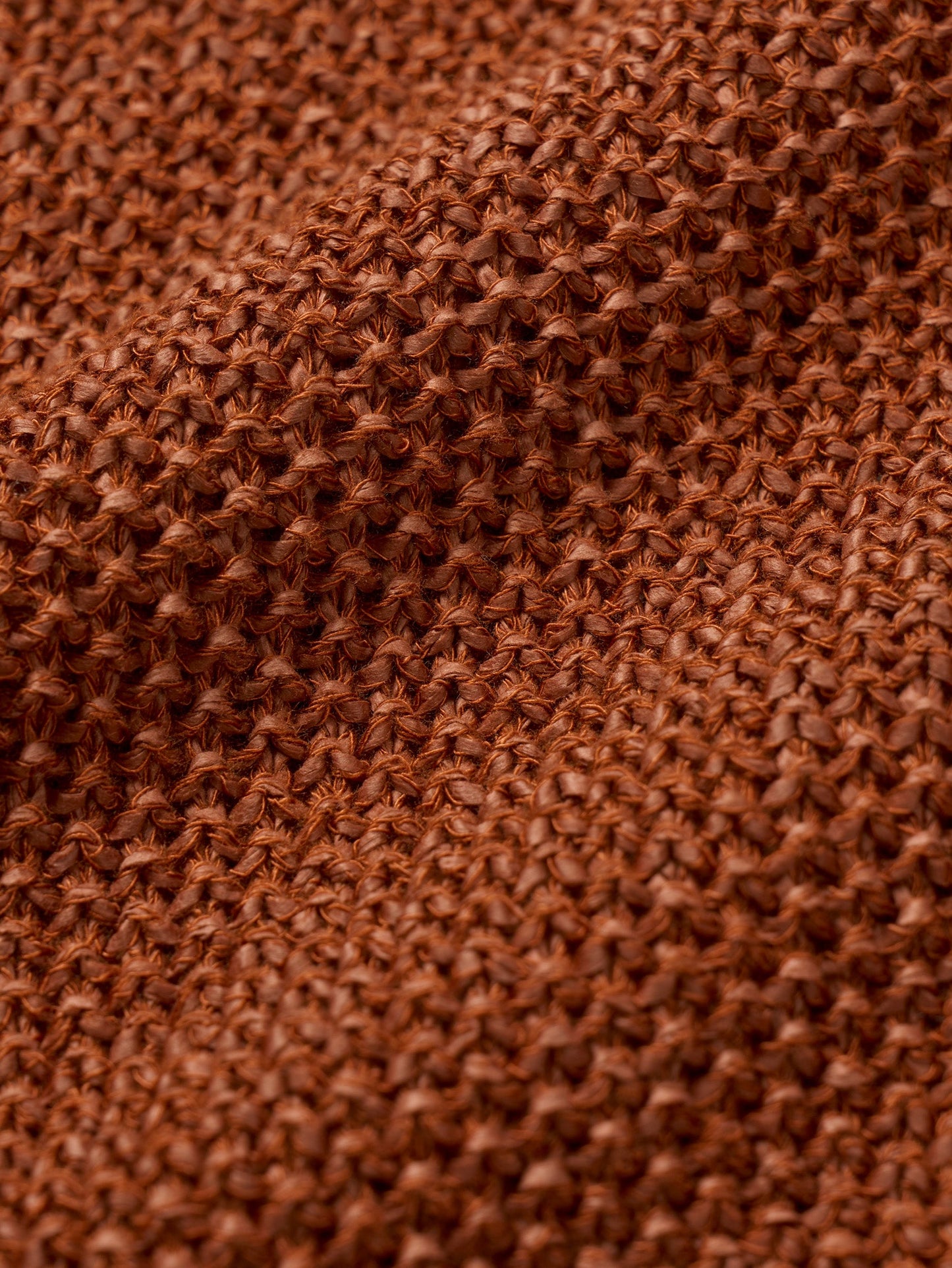 LOW GAUGE SKIPPER SWEATER New Season [ Terracotta Red ]