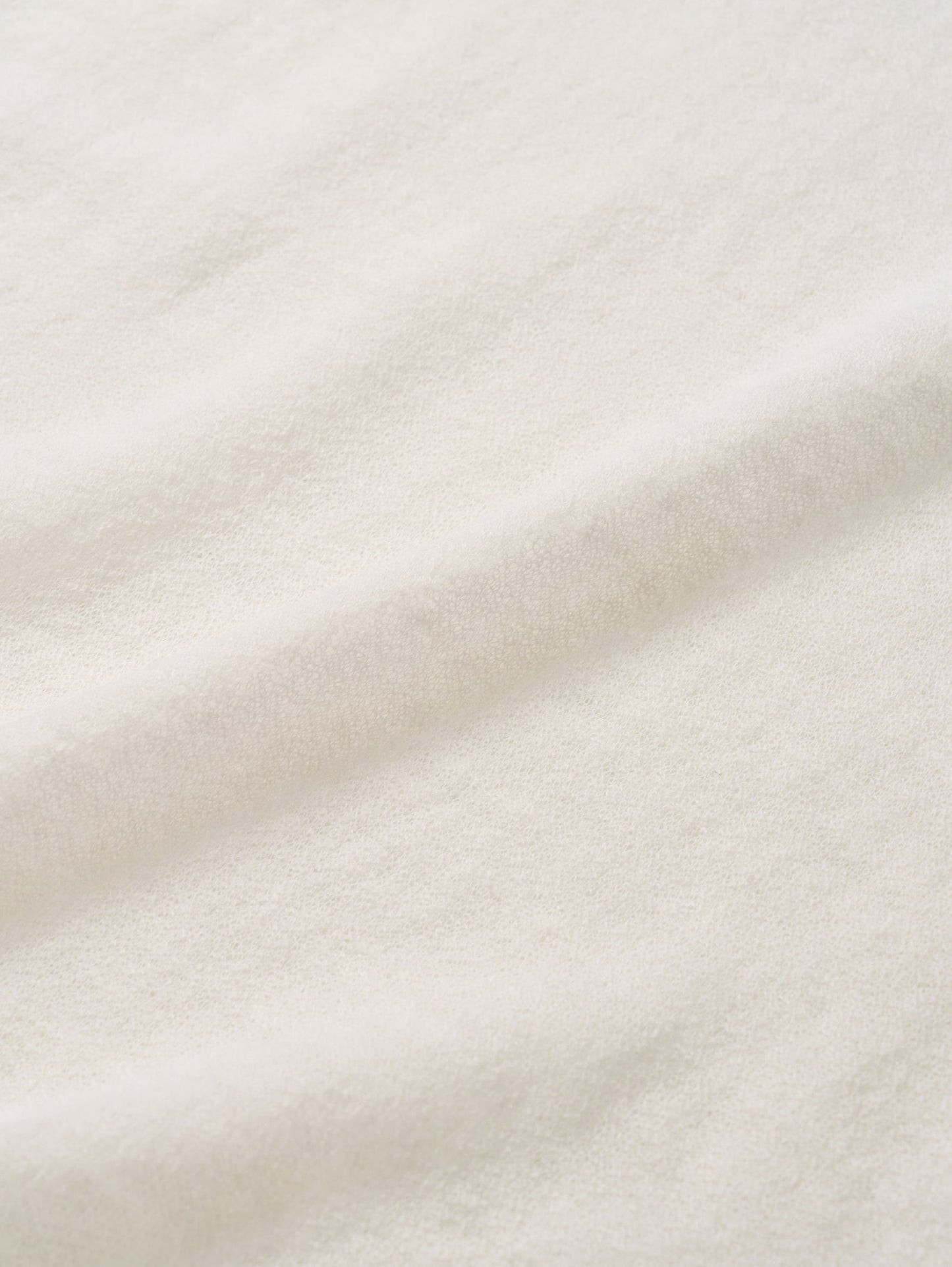 RUSTLE WOOL TURTLE TOP [ Warm Ivory ]