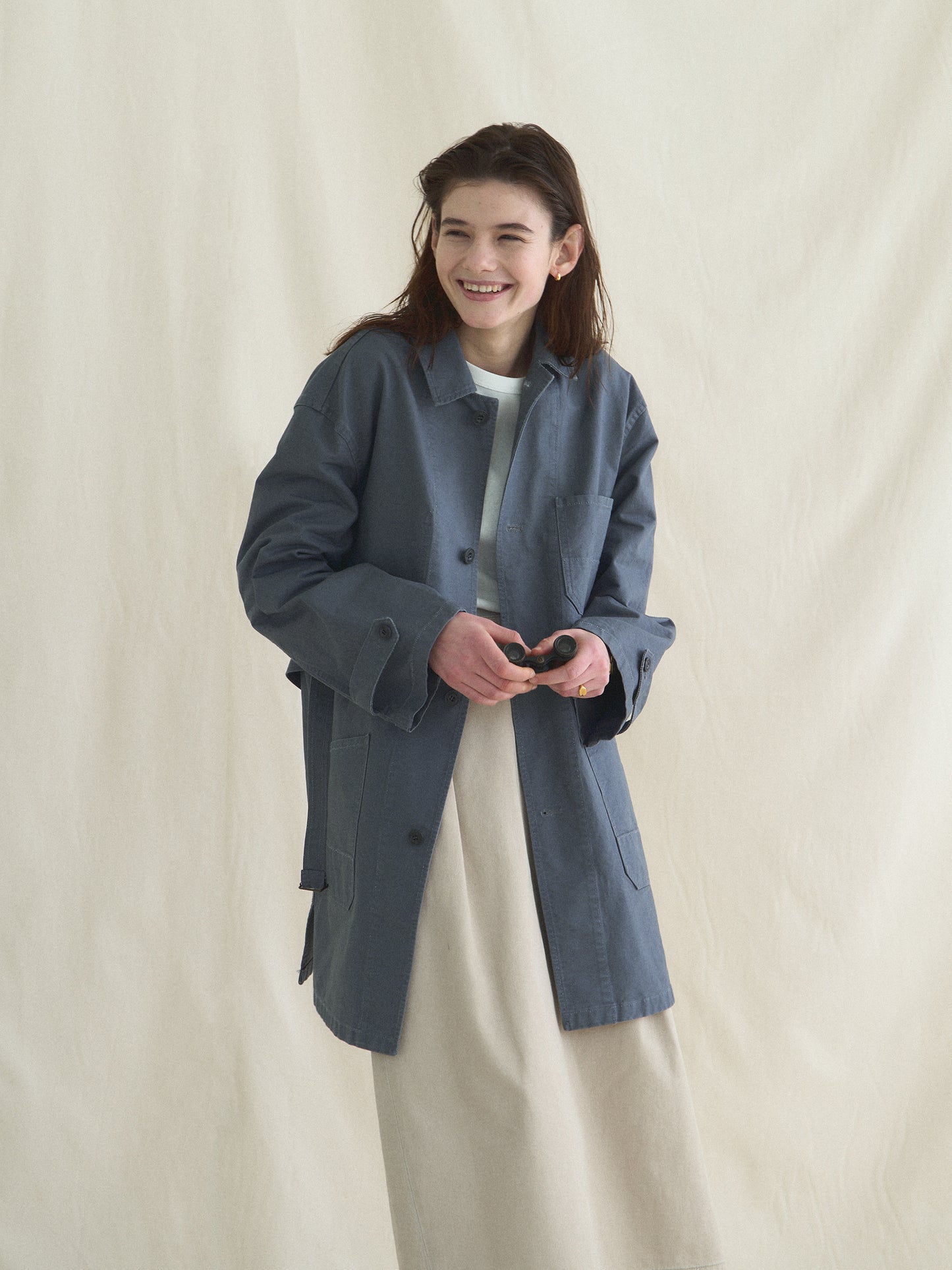 SOFTNESS 3/4 SLEEVE TEE [ White ] - 2nd Restock