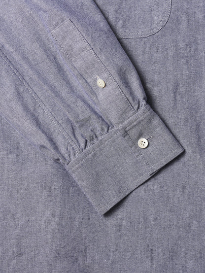2 POCKET BUTTON DOWN SHIRT [ Navy Oxford ]