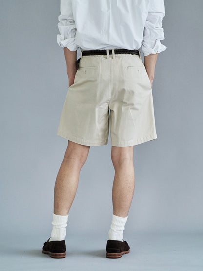 EASY FIT SHORTS [ Light Beige ]