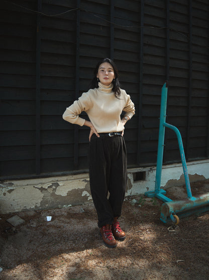 GRANT CORDUROY PANTS [ Wood Brown ]