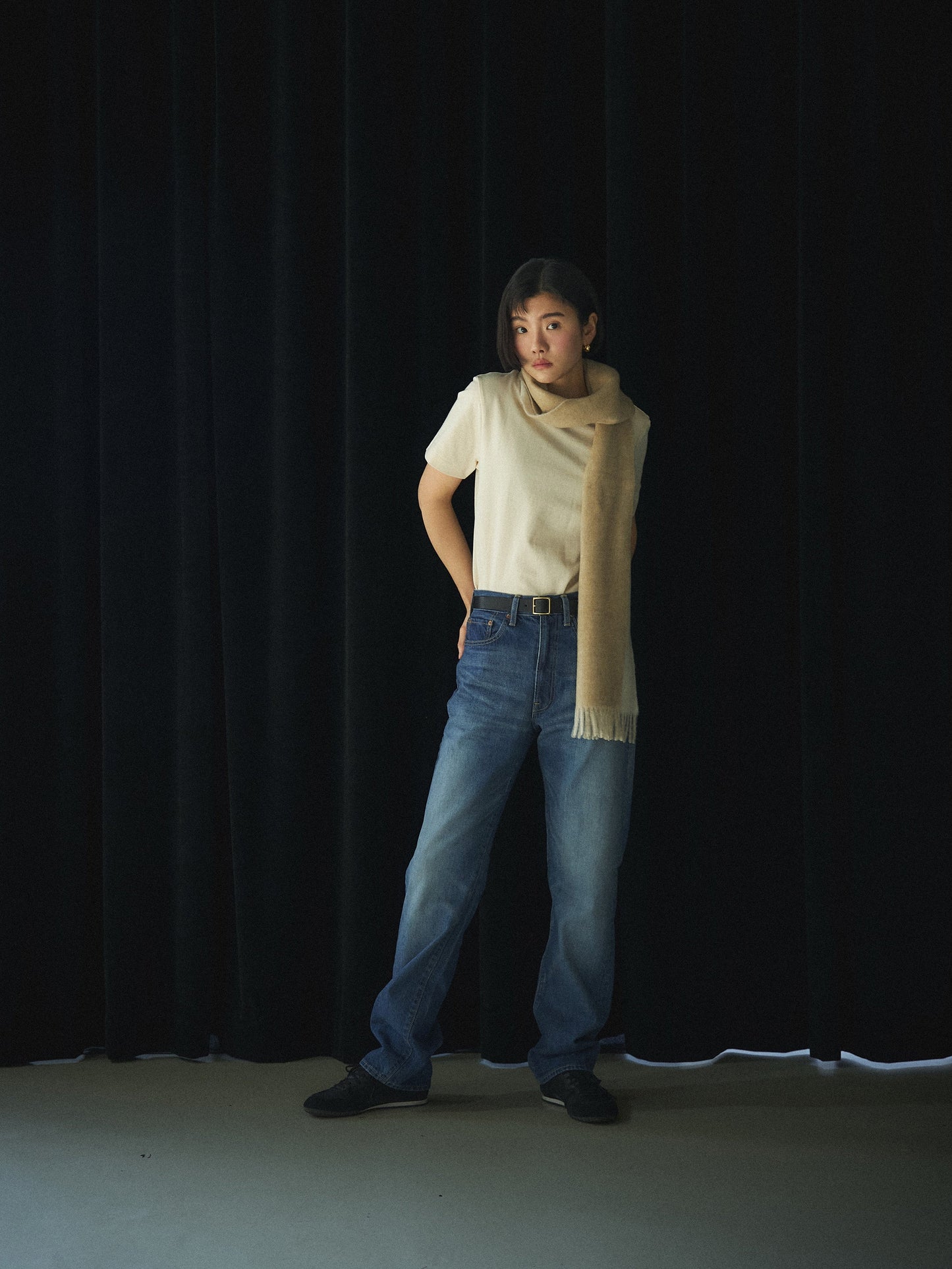 70's ORIGINAL BLUE JEANS [70's Vintage Blue]