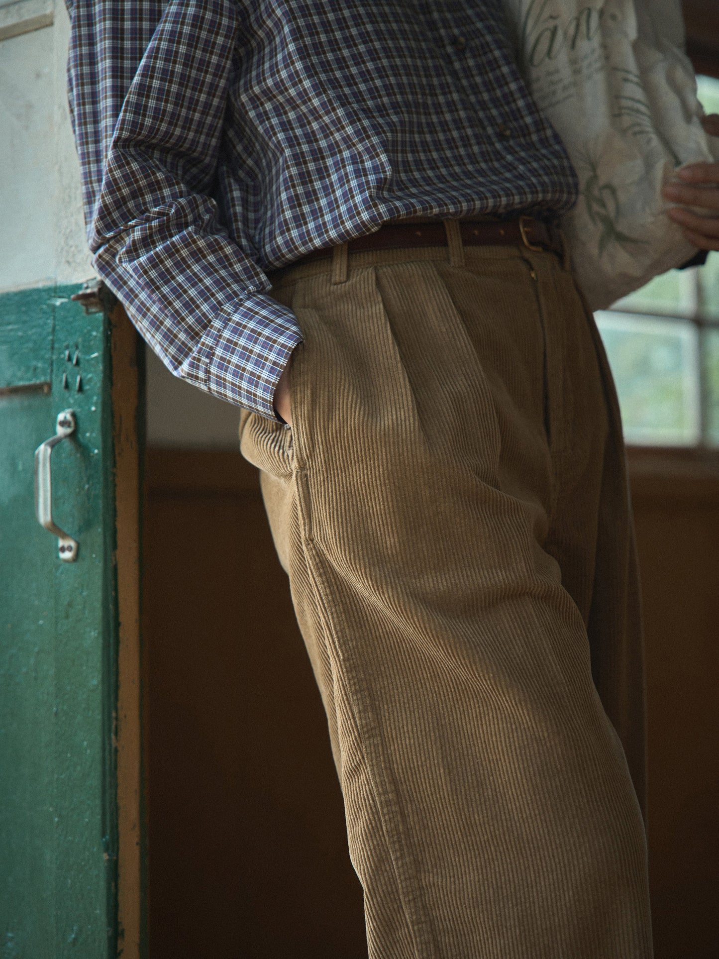 GRANT CORDUROY PANTS [Dijon Mustard ]