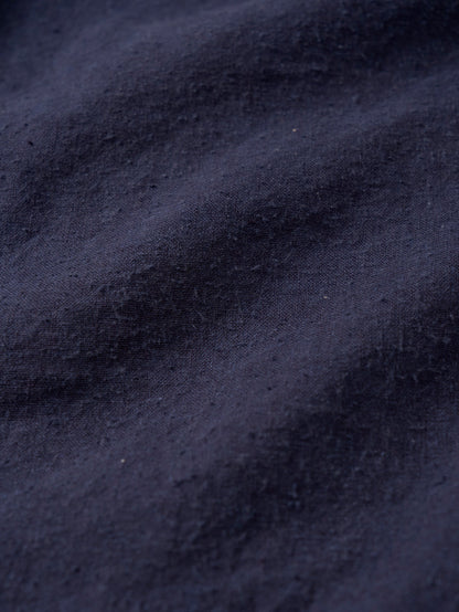 CAROLINE SILK LINEN JACKET [ Royal Blue ]