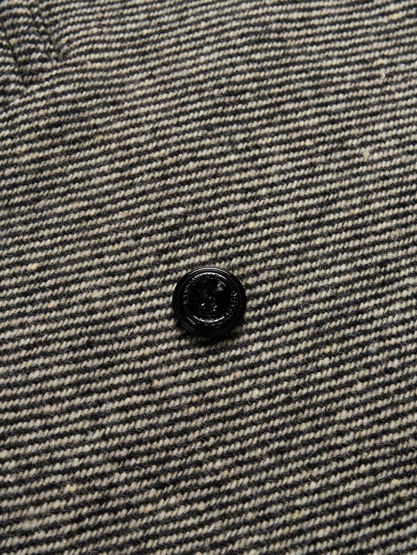 SHELBY COAT [ Black Donegal Tweed ] 2nd pre-order