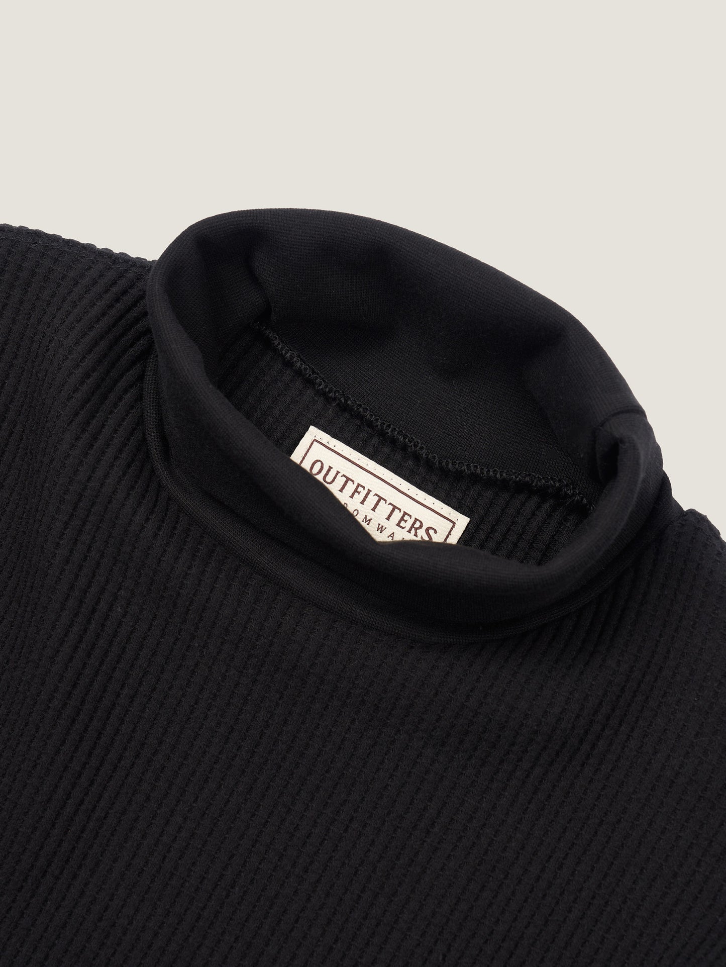 SALLY'S WAFFLE TURTLE TEE [ Black ] 5th Reorder