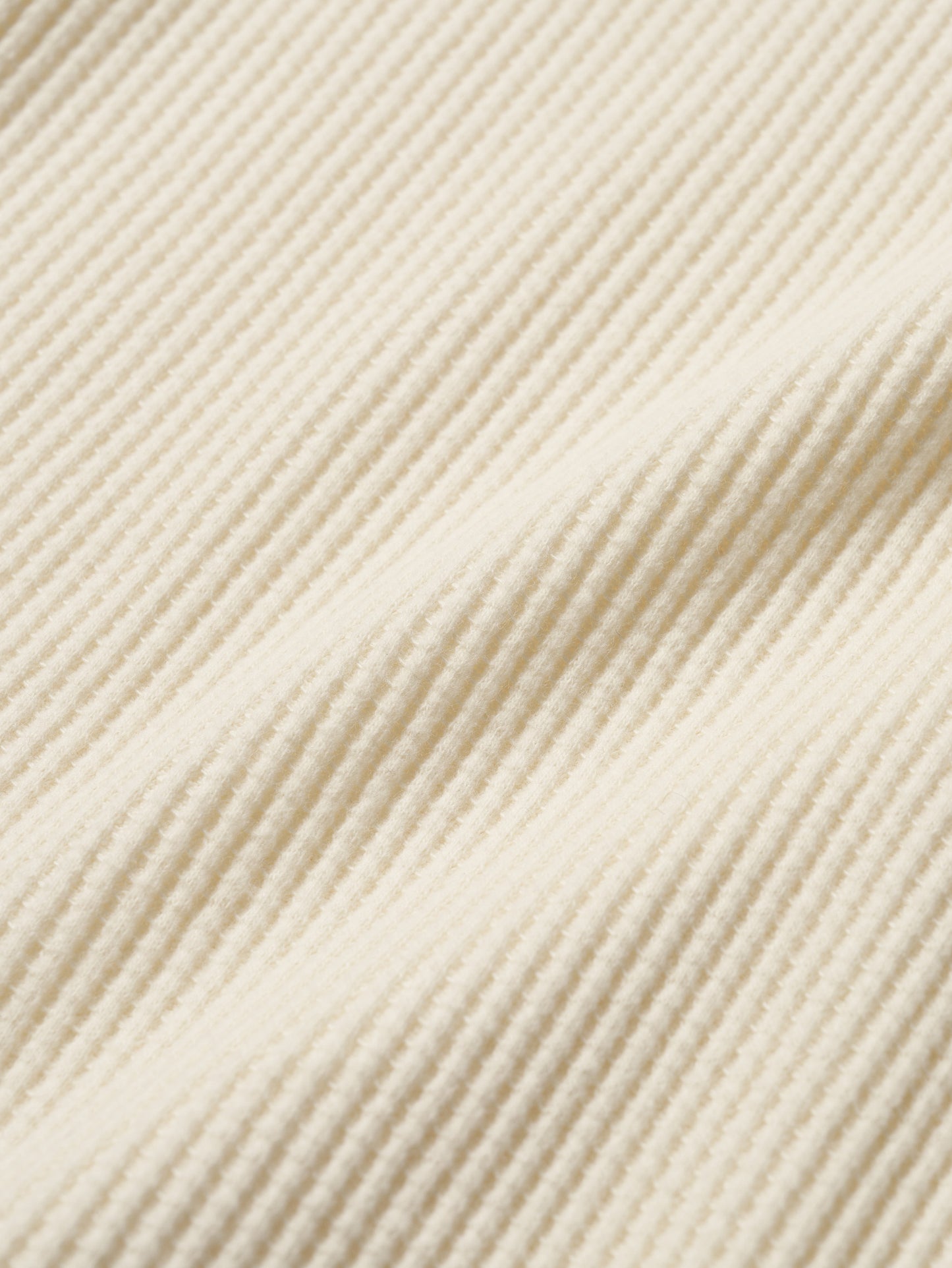 SALLY'S WAFFLE TURTLE TEE [ Cream ] 5th Reorder