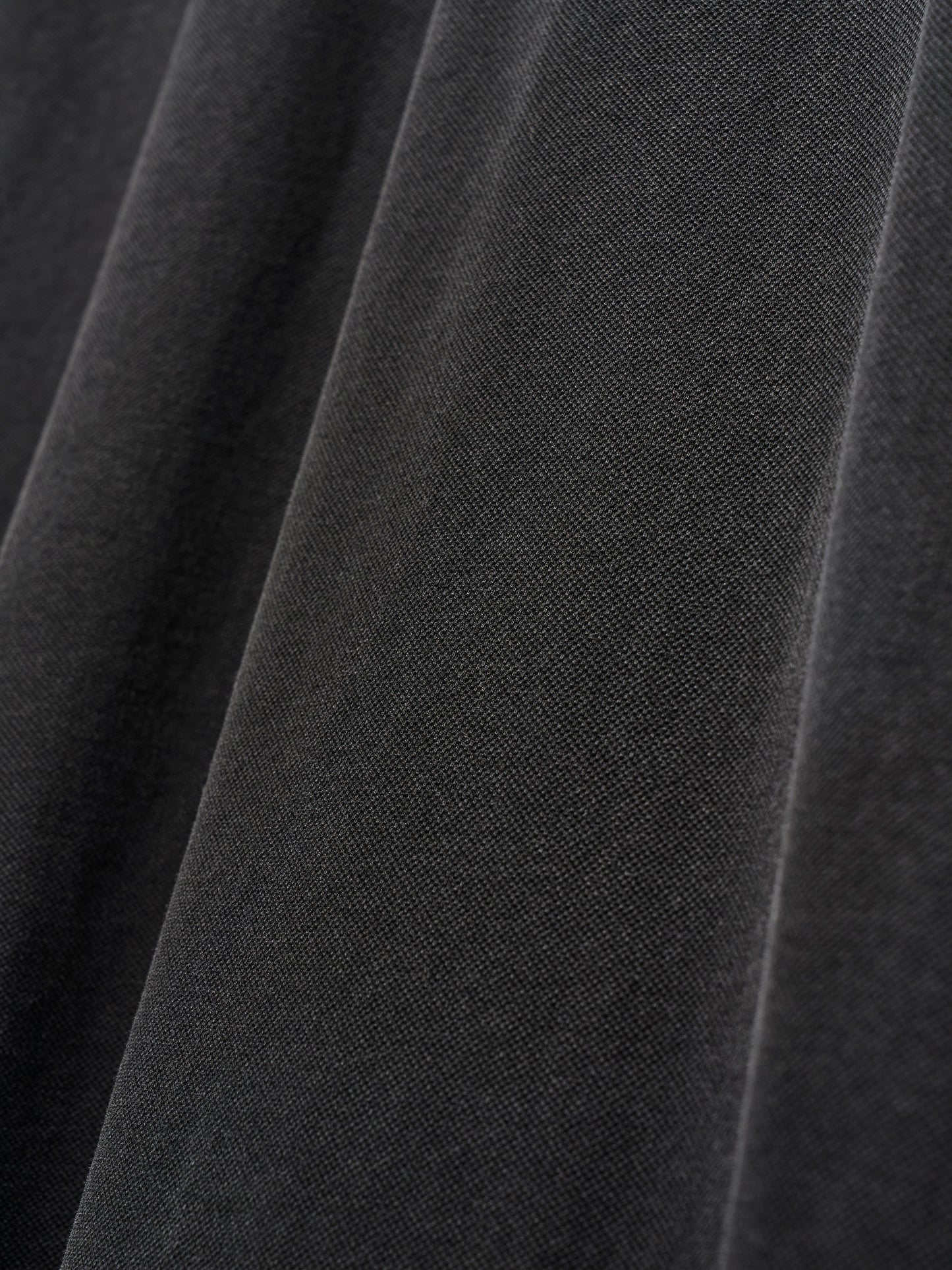 (-30%) COURT PIQUE COTTON DRESS [ Charcoal Grey ]