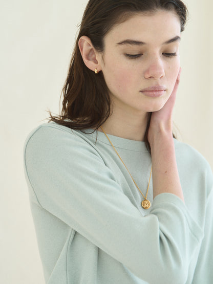 SOFTNESS 3/4 SLEEVE TEE [ Light Mint ]