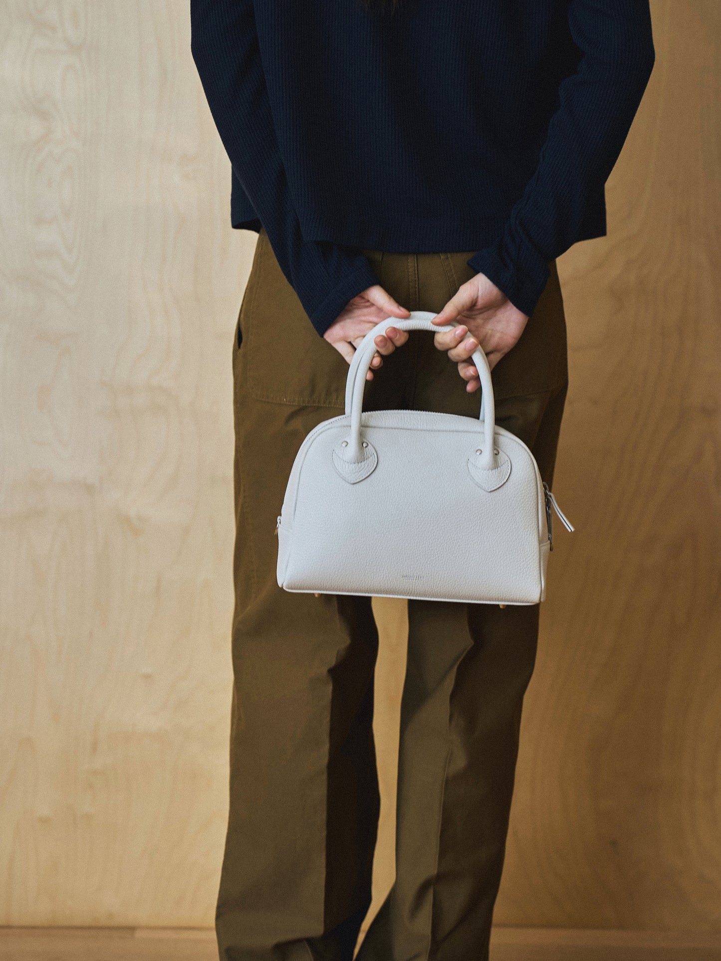 SABLÉ TOTE BAG SMALL [ Porcelain ]