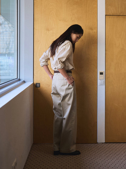 MARTHA LIGHT COTTON SHIRT [ Neutral ]