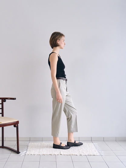 SOFT STRETCH SLEEVELESS [ Black ]