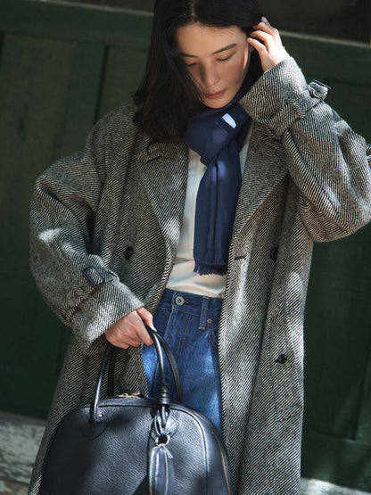 SHELBY COAT [ Black Donegal Tweed ] 2nd pre-order