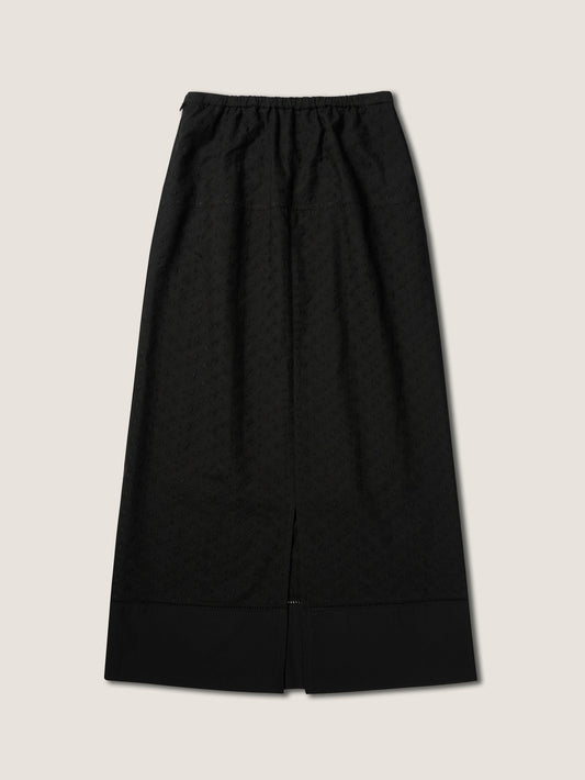 (-30%) AIÒLA LONG SKIRT [ Black ]