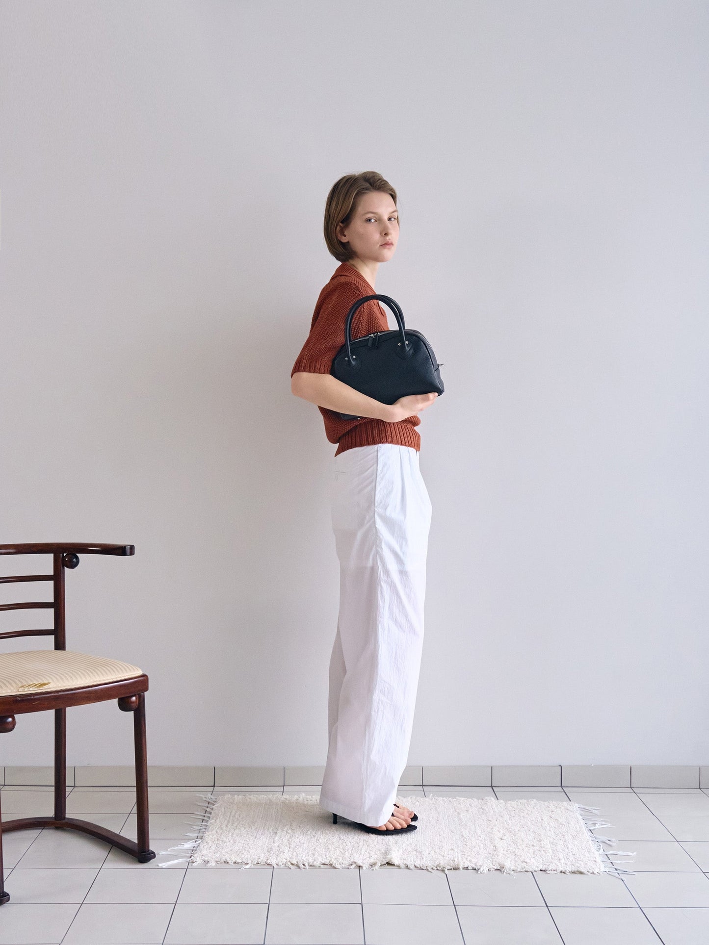 LOW GAUGE SKIPPER SWEATER New Season [ Terracotta Red ]