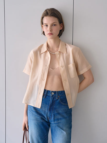 O'KEEFFE SHIRTS [ Apricot Beige ]