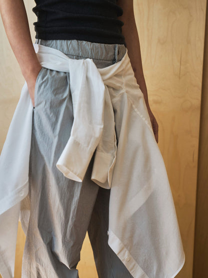 ROSA EASY COTTON PANTS [ Stripe ]