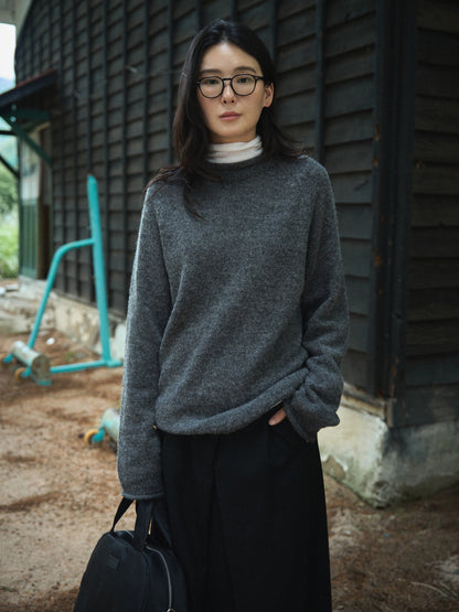 MONTBLANC ROLLNECK SWEATER [ Shadow Gray ]