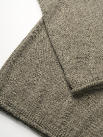MONTBLANC ROLLNECK SWEATER [ Mocha Beige ]