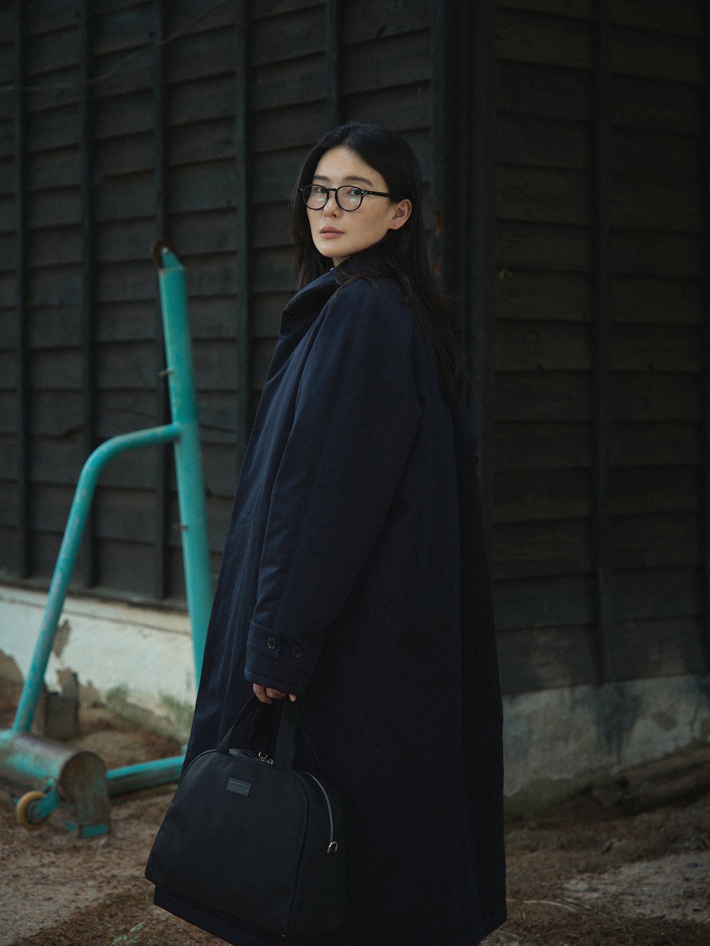 EDMUNDS PADDED COAT [ Night Navy ]