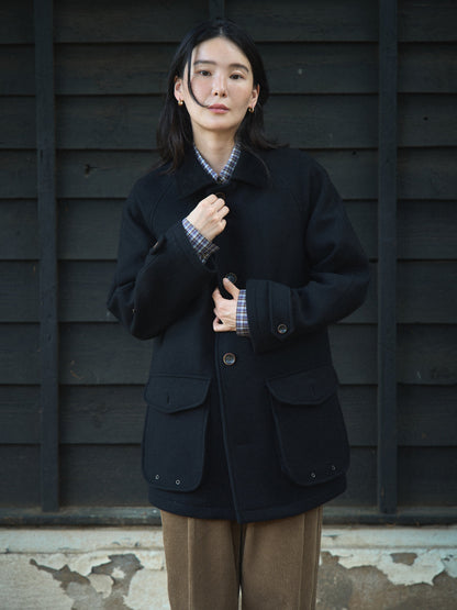 VERMONT HALF COAT [ Rich Black ]