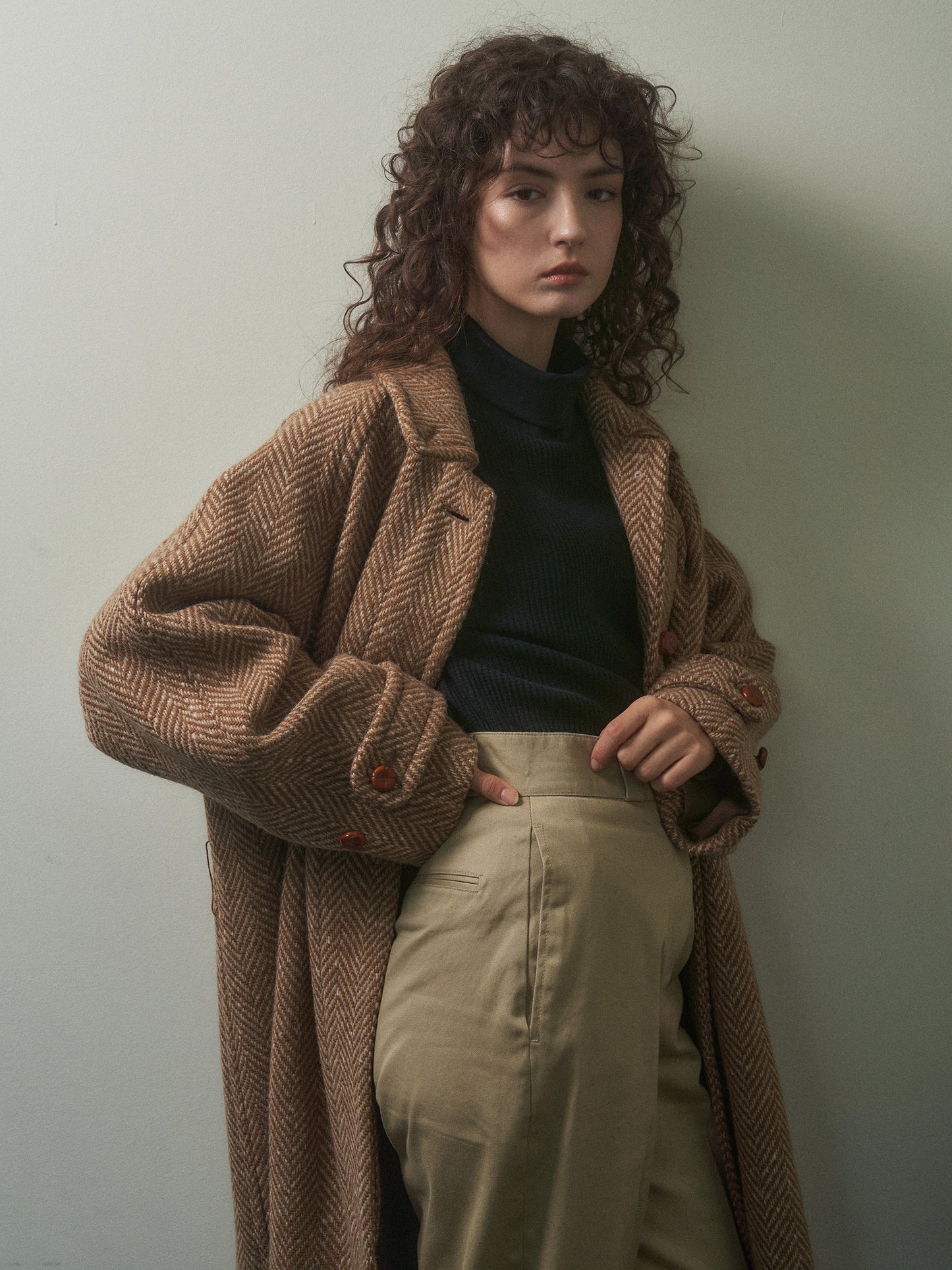 SALLY'S WAFFLE TURTLE TEE [ Black ] 5th Reorder