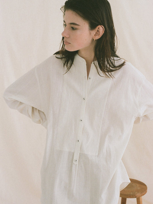 (-30%) BREAKFAST LONG SHIRT [ Antique Ivory ]