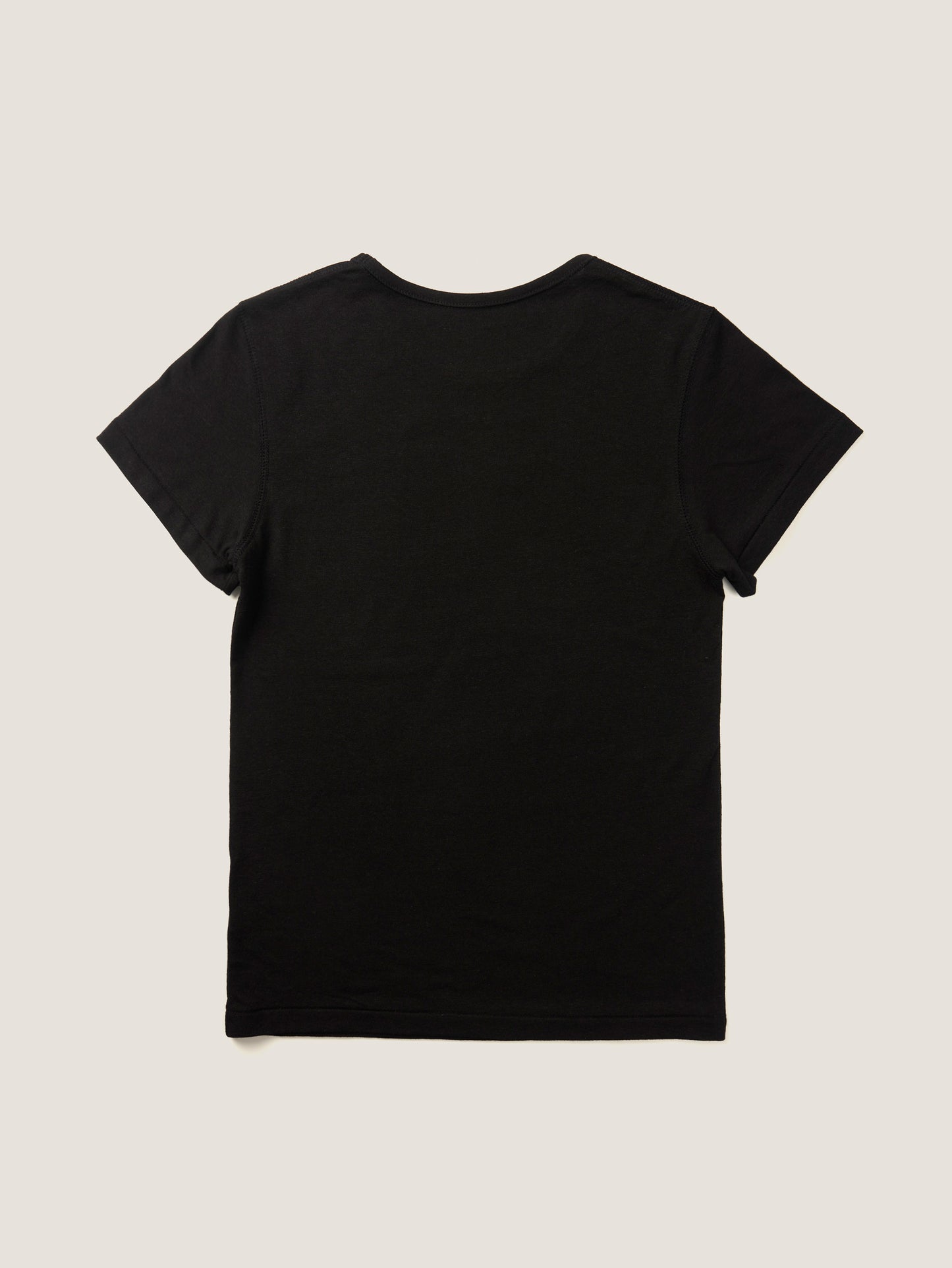 ALWAYS CREW NECK T-SHIRT [ Black ]