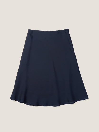 CHARDONNAY MIDI SKIRT [ Navy ]
