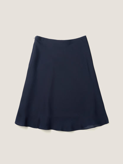 CHARDONNAY MIDI SKIRT [ Navy ]