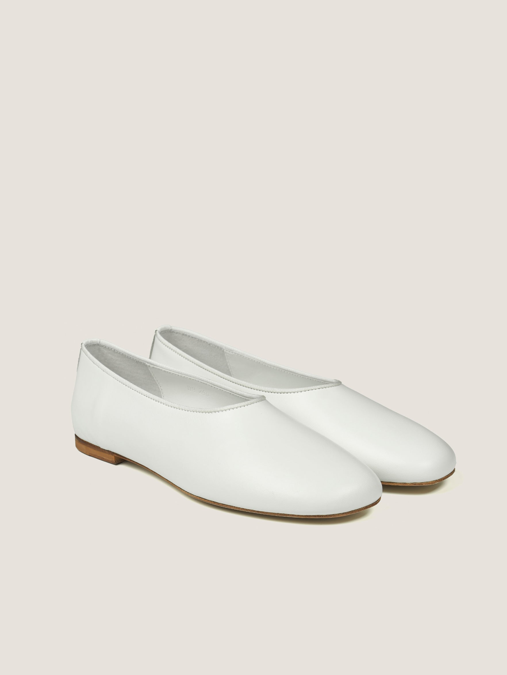GRACE OPERA FLATS [ Clean White ] Italian Leather – outfitters