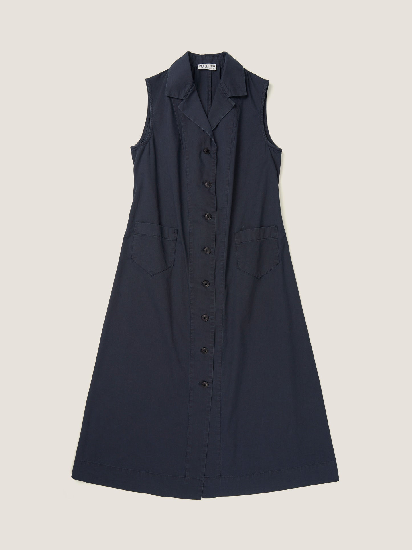 IRIS CHORE DRESS [ Navy ]