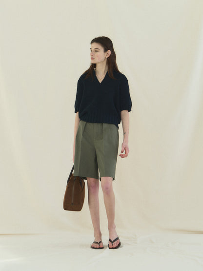 (-30%) LOW GAUGE SKIPPER SWEATER [ Classic Navy ]