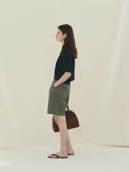 (-30%) LOW GAUGE SKIPPER SWEATER [ Classic Navy ]