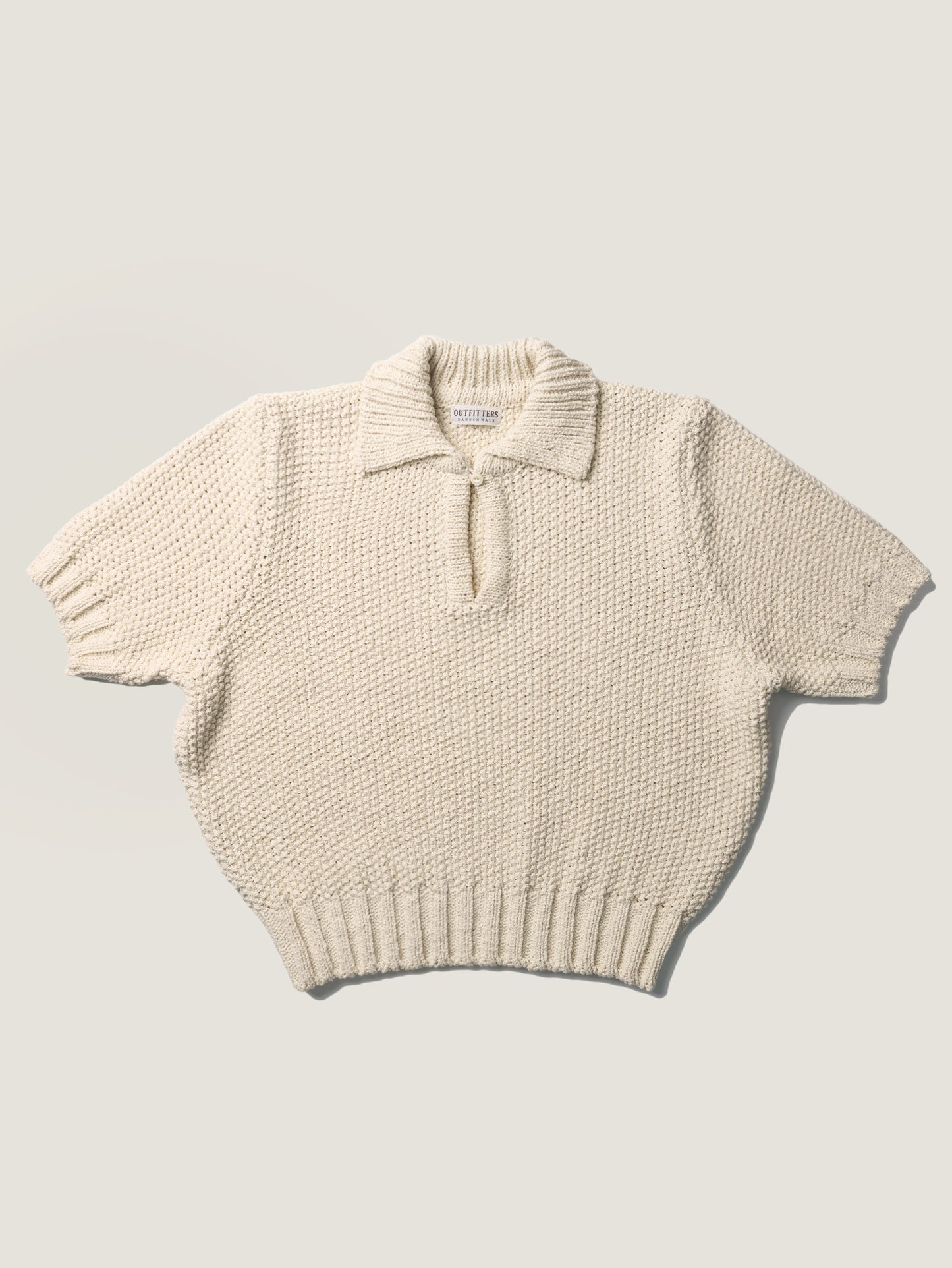 LOW GAUGE SKIPPER SWEATER [ Neutral Cream ]