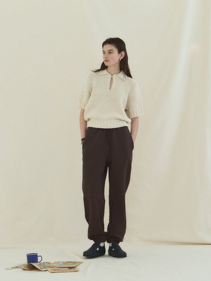 LOW GAUGE SKIPPER SWEATER [ Neutral Cream ]