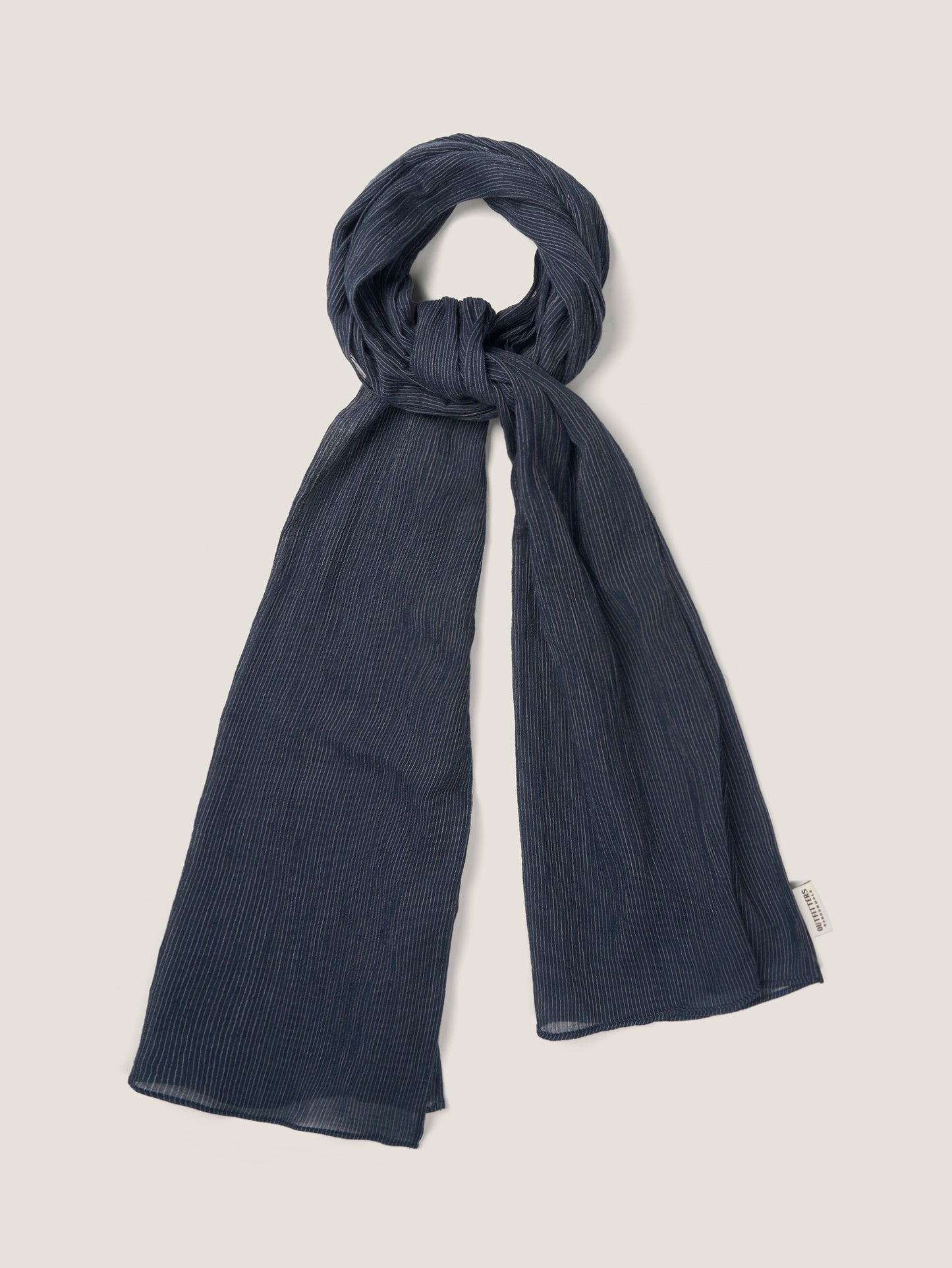 MIST STRIPE SCARF [ Indigo ]