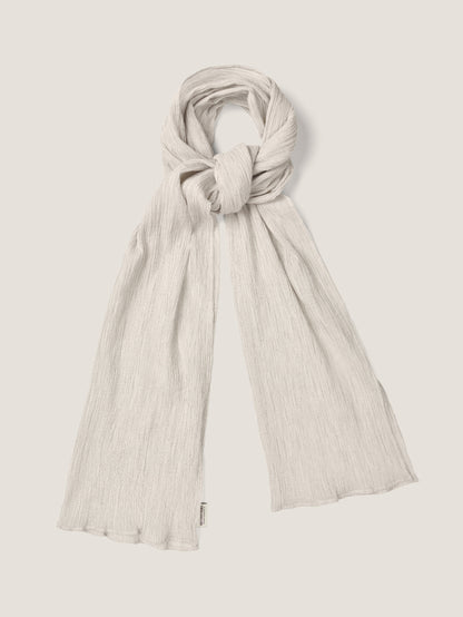 MIST STRIPE SCARF [ Off White ]