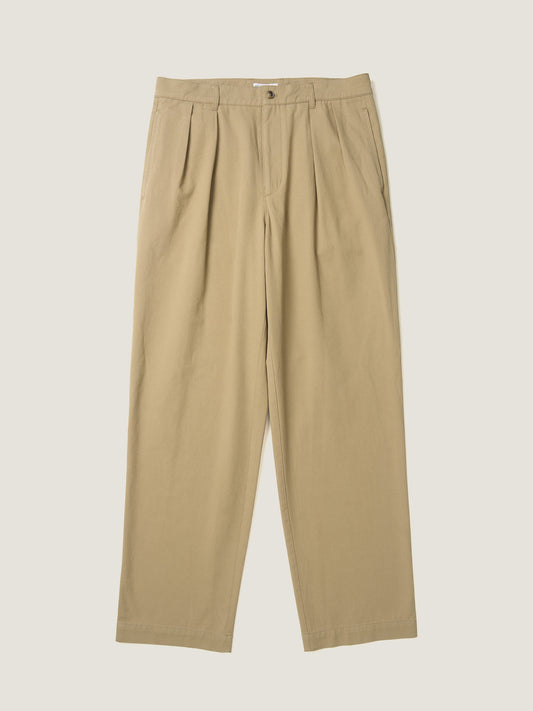 RELAXED TAPERED CHINO [ Khaki ]