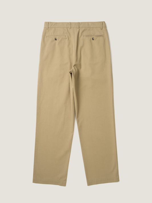 RELAXED TAPERED CHINO [ Khaki ]